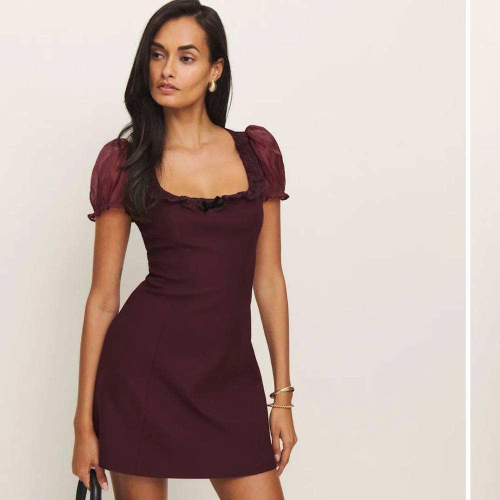 Kacey Musgraves x reformation dress - BUNNY Dress in Chianti